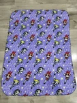 Vintage Powerpuff Girls Official Cartoon Network Throw Blanket 2001 Purple Y2K. Fixed Price $29.99.