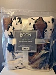 Boon Double Sided Faux Fur Throw Blanket Cow Printed Super Soft Warm 50"X60". Fixed Price $22.00.