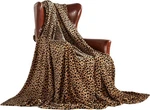 Leopard Throw Blanket Decorative Fleece Ultra-plush Colorful Oversized. Fixed Price $35.99.