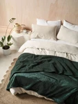Linen House Sena Blanket (forest) - 220X240CM. Fixed Price $13970.93.