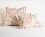 Annie Selke Pine Cone Hill Standard Sham Pressed Flowers. Fixed Price $35.00.