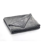 Relaxblanket Duvet Cover For 60''X80'', Dark Grey-minky Dot. Fixed Price $48.99.