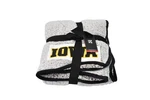 Iowa Hawkeyes Blanket Throw Gray Ncaa College Football Logo Brands 50X60. Fixed Price $39.99.