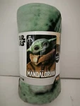 Disney Star Wars Baby Yoda Mandalorian 45"X60" Fleece Blanket 100% Original. Fixed Price $14.99.
