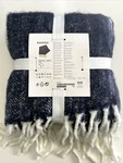 New Ikea Runfrid Blue White Throw 51X67 " 705.185.94. Fixed Price $53.94.