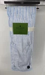 Kate Spade Plush Fleece Throw Blanket 60X70 Blue White Stripes New. Fixed Price $59.99.