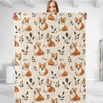 Lovely Corgi Throw Blanket For & Women - Soft Plush Flannel, Comfy, Light.... Fixed Price $37.88.