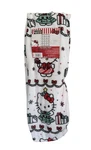 New Hello Kitty White Plush Christmas Blanket With Presents Holly 50"X70 Sanrio. Fixed Price $30.00.