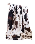 Carstens Home Faux Fur Cowhide Plush Throw Blanket - NE640. Fixed Price $30.00.