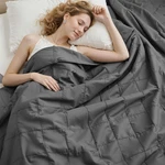 Gkyet Weighted Blanket For ADULTS78 X 8525LBS Twin Size Soft Cooling Heavy. Fixed Price $84.80.