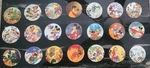 Disney Mickey Mouse Pog Set (21 Caps) Vintage 90S Milk Available. Fixed Price $23.00.