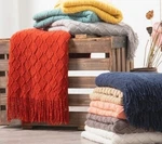 Spaomy Knitted Throw Blankets 60" 80'. Fixed Price $21.93.