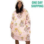 Sailor Moon Wearable Blanket Hoodie Kids & Adults Cozy Anime Pajamas. Fixed Price $48.88.