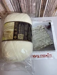 Mary Maxim Crochet Tree Of Life Baby Afghan 26 34 Crib Cream # 99575N. Fixed Price $28.00.