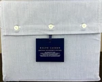 Ralph Lauren Organic Reversible Oxford Stripe Duvet Cover Queen. Fixed Price $235.00.