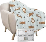 Sherpa Blanket - Cuddle Soft Throw For Lovers Gif. Fixed Price $45.99.