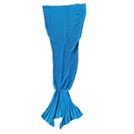 Mermaid Tail Blanket Handmade Crochet Afghan Cozy Throw Soft Kids Adult New. Fixed Price $13.99.