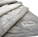 Petfusion Premium Dog & Cat Blanket Ultra Soft Quilted Gray 53X42. Fixed Price $20.99.