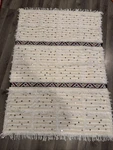 Authentic Moroccan Wedding Blanket (handira) Wool & Sequins Handmade. Fixed Price $119.00.