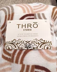 Studio Throw Blanket 50" X 70 Tan/ Browns Super Soft Cozy Nwt. Fixed Price $29.55.