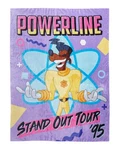 Disney Blanket Goofy Movie Powerline Stand Out Tour 95' Retro Throw 48"X60". Fixed Price $34.99.