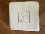 Pottery Barn Teen Ultimate Organic Cotton Blanket -full/queen-white-nwt. Fixed Price $89.00.