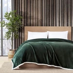 - King Blanket, Reversible Fleece & Faux Shearling Bedding, Plush Home Decor (so. Fixed Price $60.99.