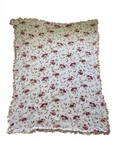 Simply Shabby Chic Blanket Target Roses Satin Edge Rare King Size. Fixed Price $250.00.