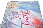 D7 !wow! Ln Disney Frozen Elsa Live Your Truth Plush Toddler Bed Throw Blanket. Fixed Price $40.00.