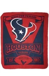 Nfl Houston Texans Marquis Fleece Throw 50X60 Northwest. Fixed Price $18.00.