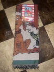 Dr. Seuss How The Grinch Stole X-mas Woven Tapestry Throw Blanket Fringe 2017. Fixed Price $99.99.