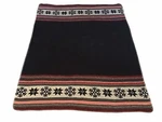 Roca Home Throw Blanket 50" X 67" Portugal Nordic Gray Red Snowflake Fairisle. Fixed Price $29.00.