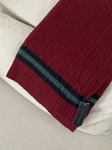 Ralph Lauren Home Cashmere Cable Knit Throw Blanket Polo Red/blue Nwt $595. Fixed Price $268.00.