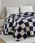 Premier Comfort Feathersoft Lightweight Knit Blanket, Full/queen Navy. Fixed Price $35.00.