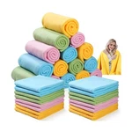32 Pcs Fleece Throw Bulk 60X50 In Doube Sided Blankets So.... Fixed Price $126.32.