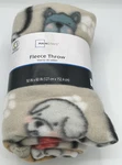 Mainstays Fleece Throw 50X60. Fixed Price $17.99.