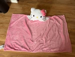 Nwt Hello Kitty Hooded Blanket Super Soft Plush Kawaii Cozy Wearable Throw. Fixed Price $21.99.