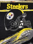 Pittsburgh Steelers Nfl Football Throw Blanket Usa Made The Northwest Company. Fixed Price $22.50.
