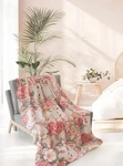 Kawaii Cats Roses Sherpa Fleece Blanket Sweet Decor. Fixed Price $48.00.