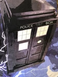Doctor Who Throw Blanket - Tardis Fleece 50" X 60" Micro Raschel Dr Bbc. Fixed Price $20.00.
