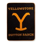 Yellowstone Dutton Ranch Raschel Fleece Throw Blanket 45 X 60 Inches. Fixed Price $24.99.