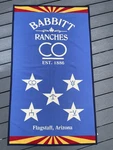 Mint Pendleton Babbitt Ranches Saddle Blanket Wool Flagstaff Arizona 34X60. Fixed Price $165.00.