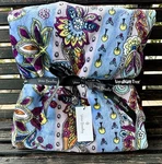 Vera Bradley Cozy Plush Throw Blanket Provence Paisley Stripe Floral Nwt Sealed. Fixed Price $67.57.