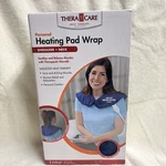 Thera Care Personal Heating Pad Wrap Shoulder & Neck 18" X 15.5" Model 24-710. Fixed Price $28.00.