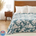 Sushing Luxury Printed Fleece Warm Blanket, Soft Lightweight Velvety Plush Th. Fixed Price $44.99.