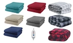 Pure Warmth Polar Fleece Electric Heated Warming Blanket. Fixed Price $44.95.