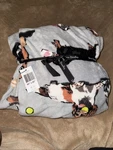 Vera Bradley Dog Show Light Gray Soft Throw Blanket 12408-16012 80" X 50" Nwt. Fixed Price $50.40.