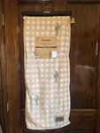 Wrangler Oversized Ultra Plush Throw Blanket 60"X70" Plaid & Cacti Design. Fixed Price $40.00.