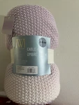 Wayland Square Cable Knit Ombre Throw Blanket Soft & Cozy Acrylic 50 X 60 In. Fixed Price $10.00.