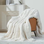 Mr. Sandman Weighted Blankets For Adults Full Size 15LBS Warm Sherpa Fleece Thro. Fixed Price $98.19.
